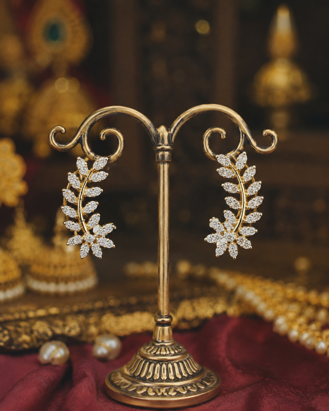 Gold Finish Ear Cuffs