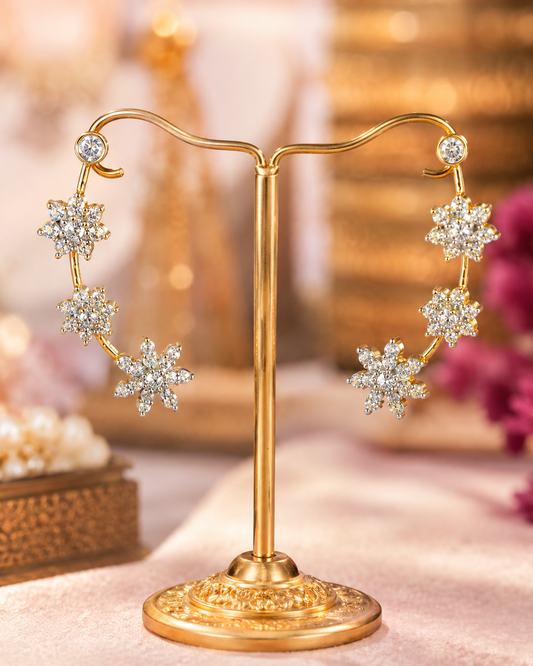 Gold Finish Ear Cuffs