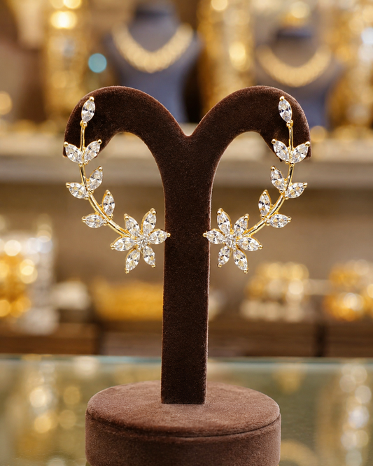 Gold Finish Ear Cuffs