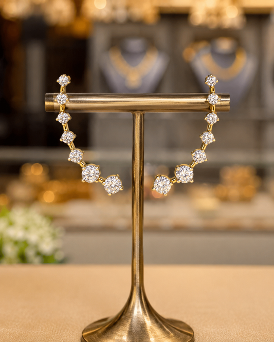 Gold Finish Ear Cuffs