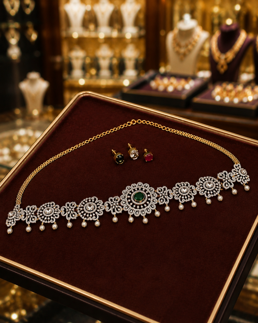 Diamond Finish Hip Chain