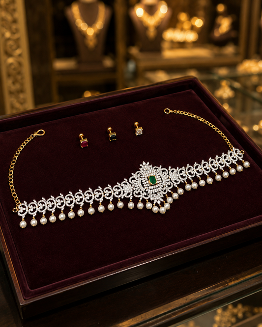 Diamond Finish Hip Chain