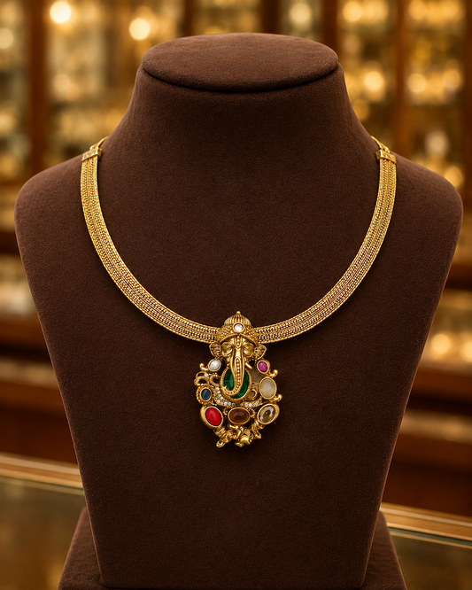 Antique Finish Naun Chain