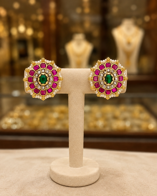 Kundan Studs