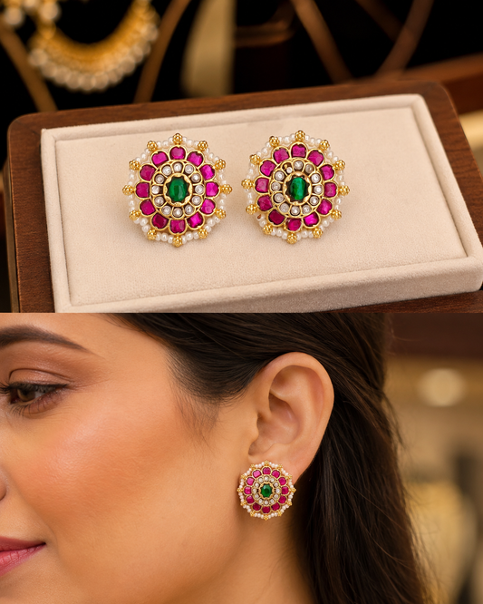Kundan Studs