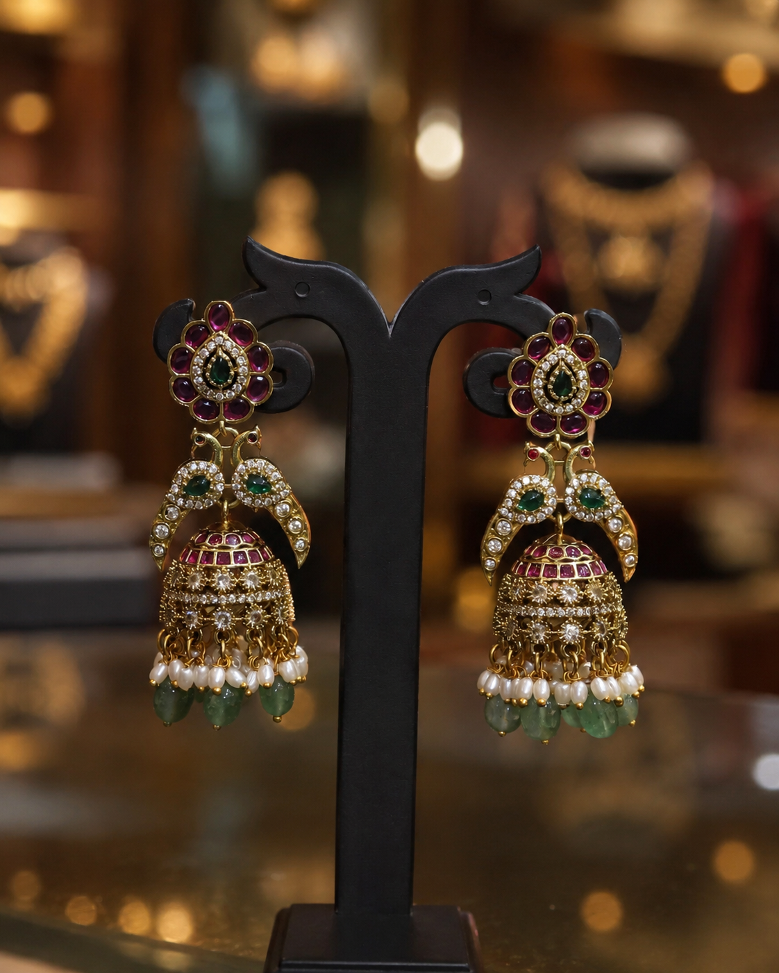 Victorian Finish Jhumkas