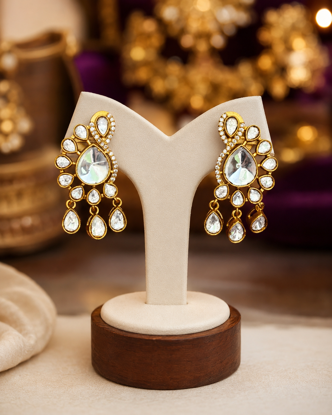 Kundan Studs