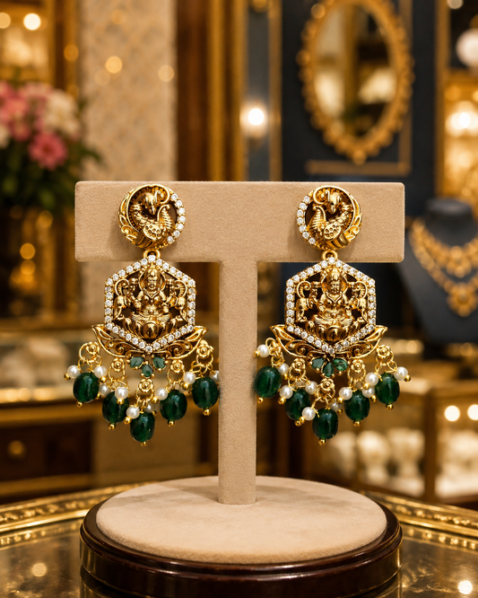 Antique Finish Earrings