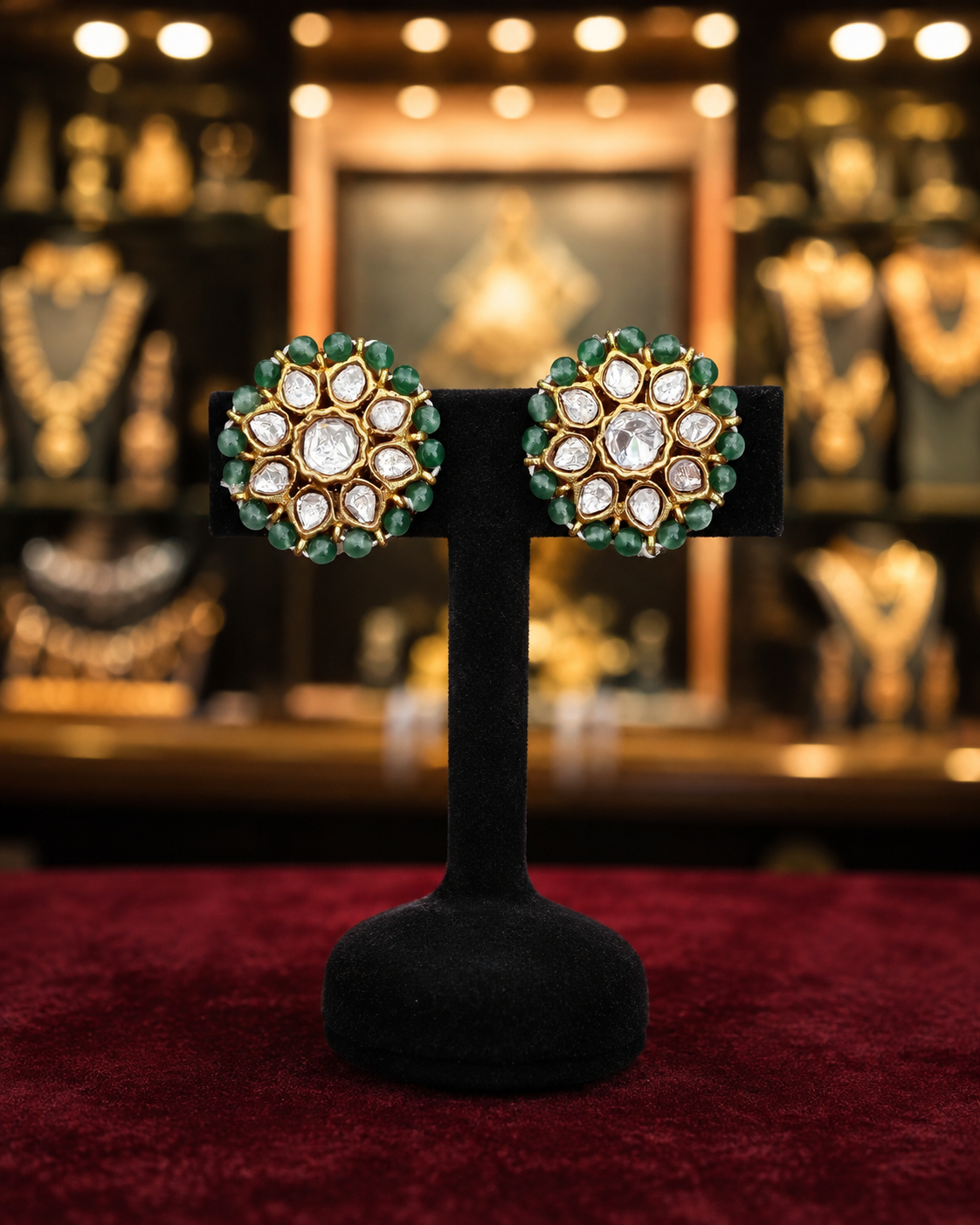 Kundan Studs