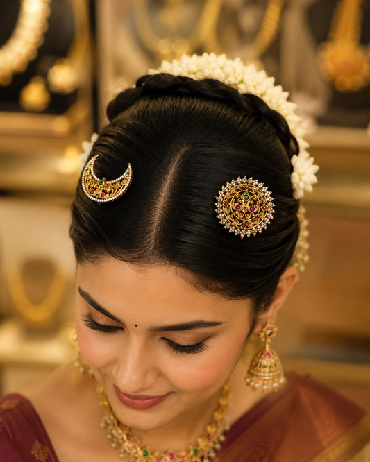 Antique Finish Hair Accessories