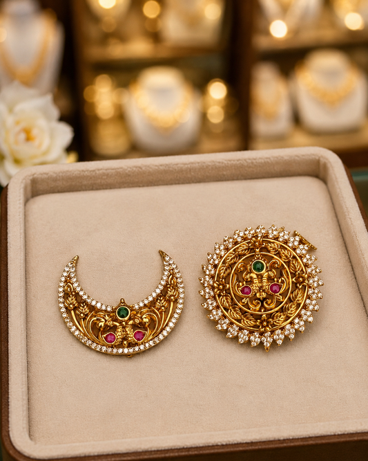 Antique Finish Hair Accessories
