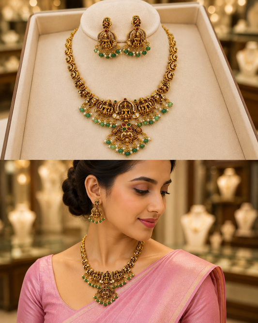 Antique Finish Neckset