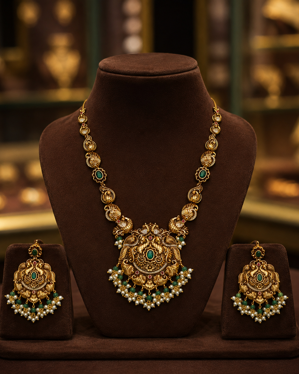 Antique Finish Neckset