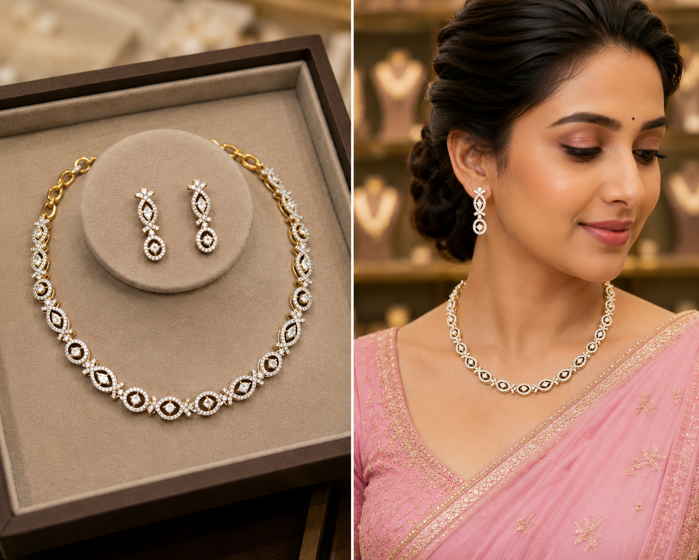 Dimond Finish Neckset