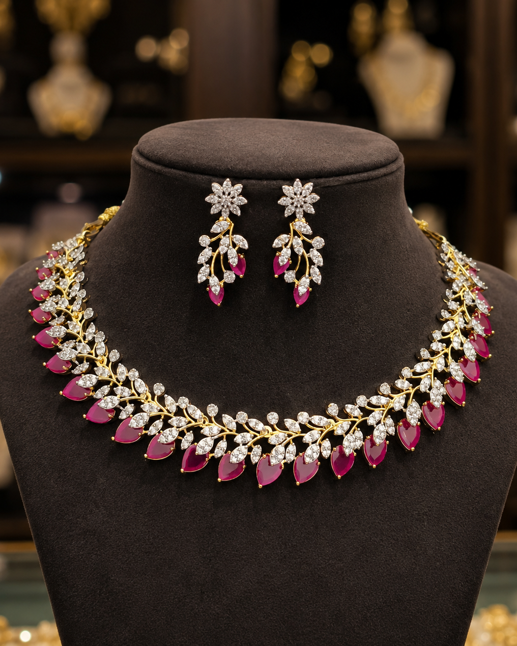 Diamond Finish neckset