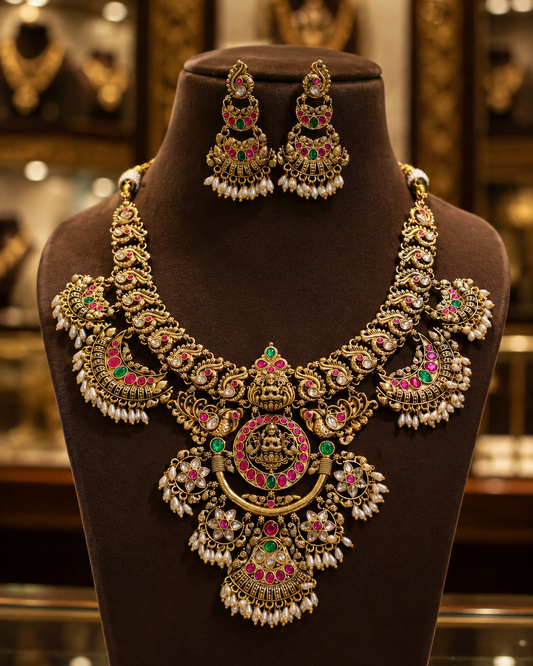 Jadau Kundan Neckset