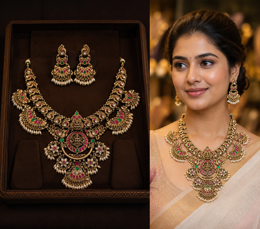 Jadau Kundan Neckset