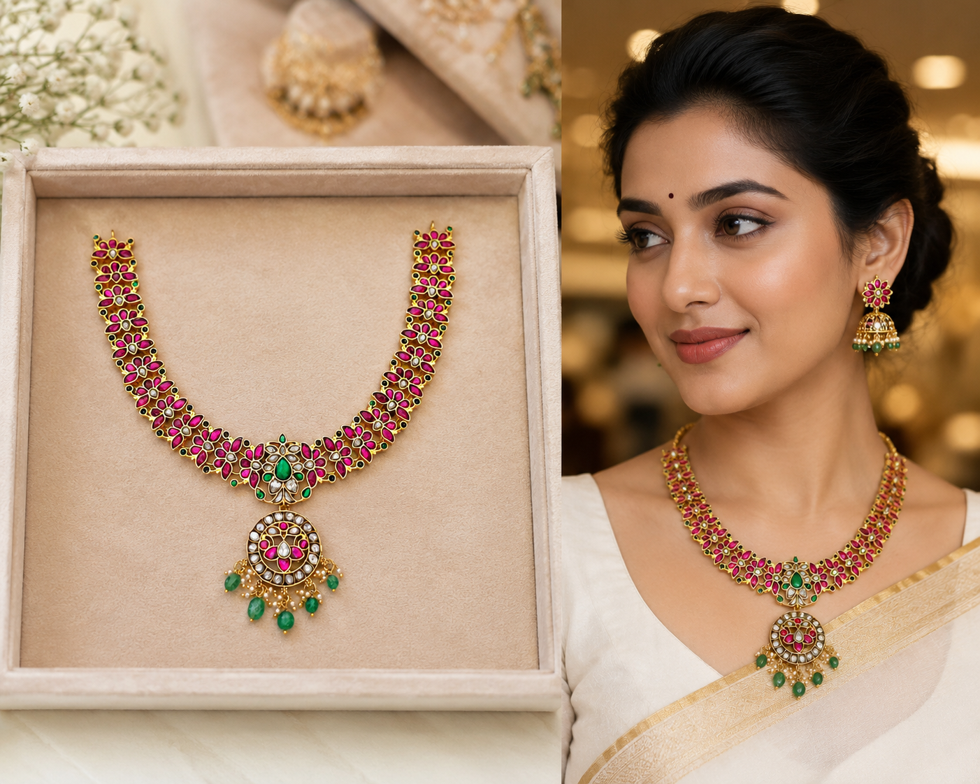 Kundan Neckset