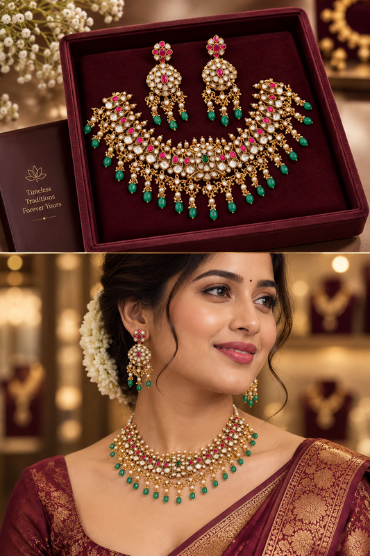Kundan Neckset
