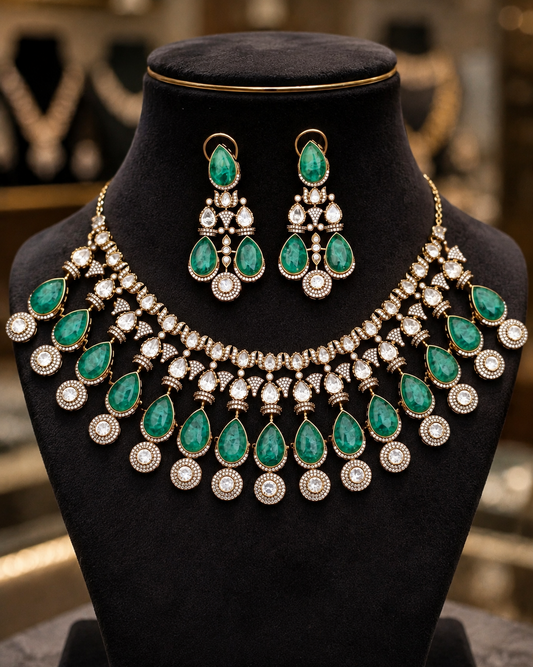 Moissanite Neckset