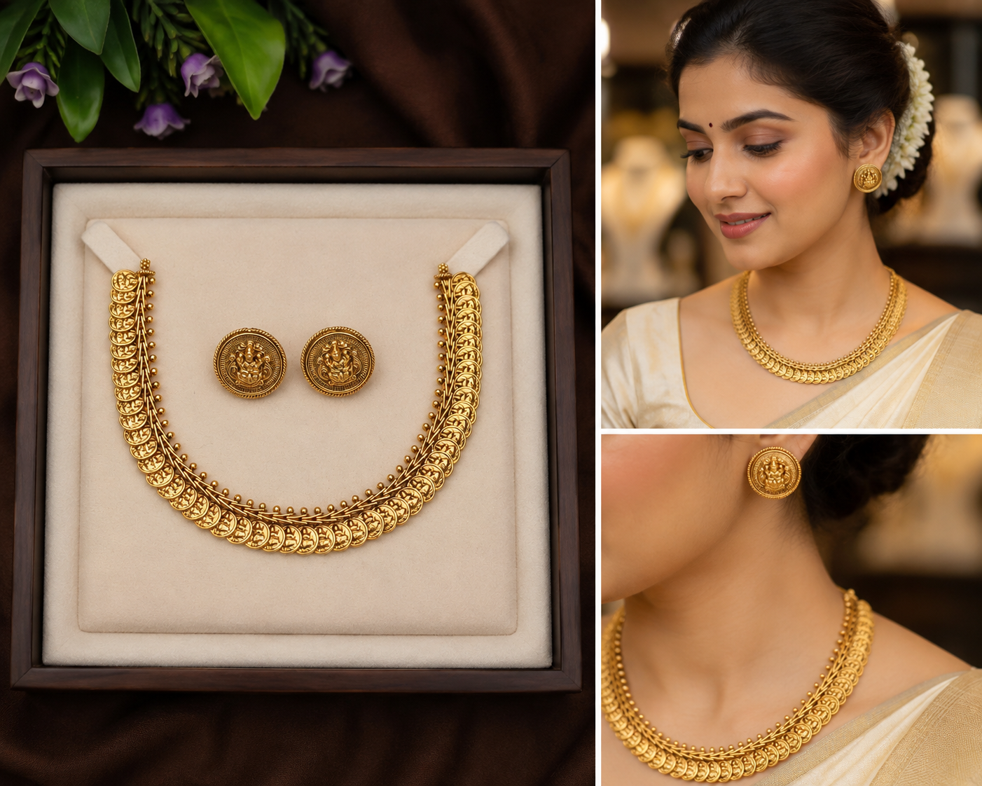 Antique Finish Neckset