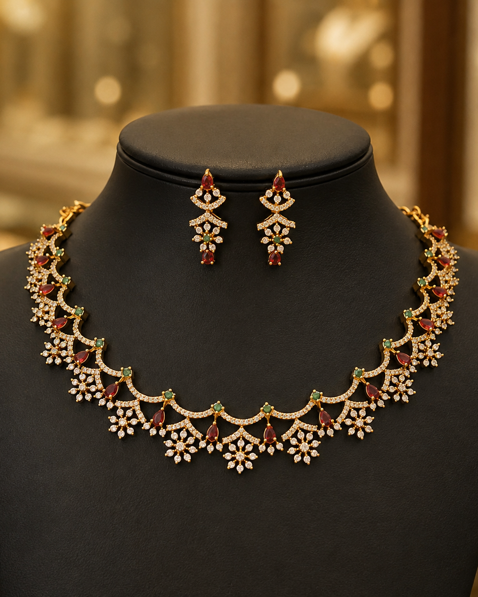 Matte Finish Neckset