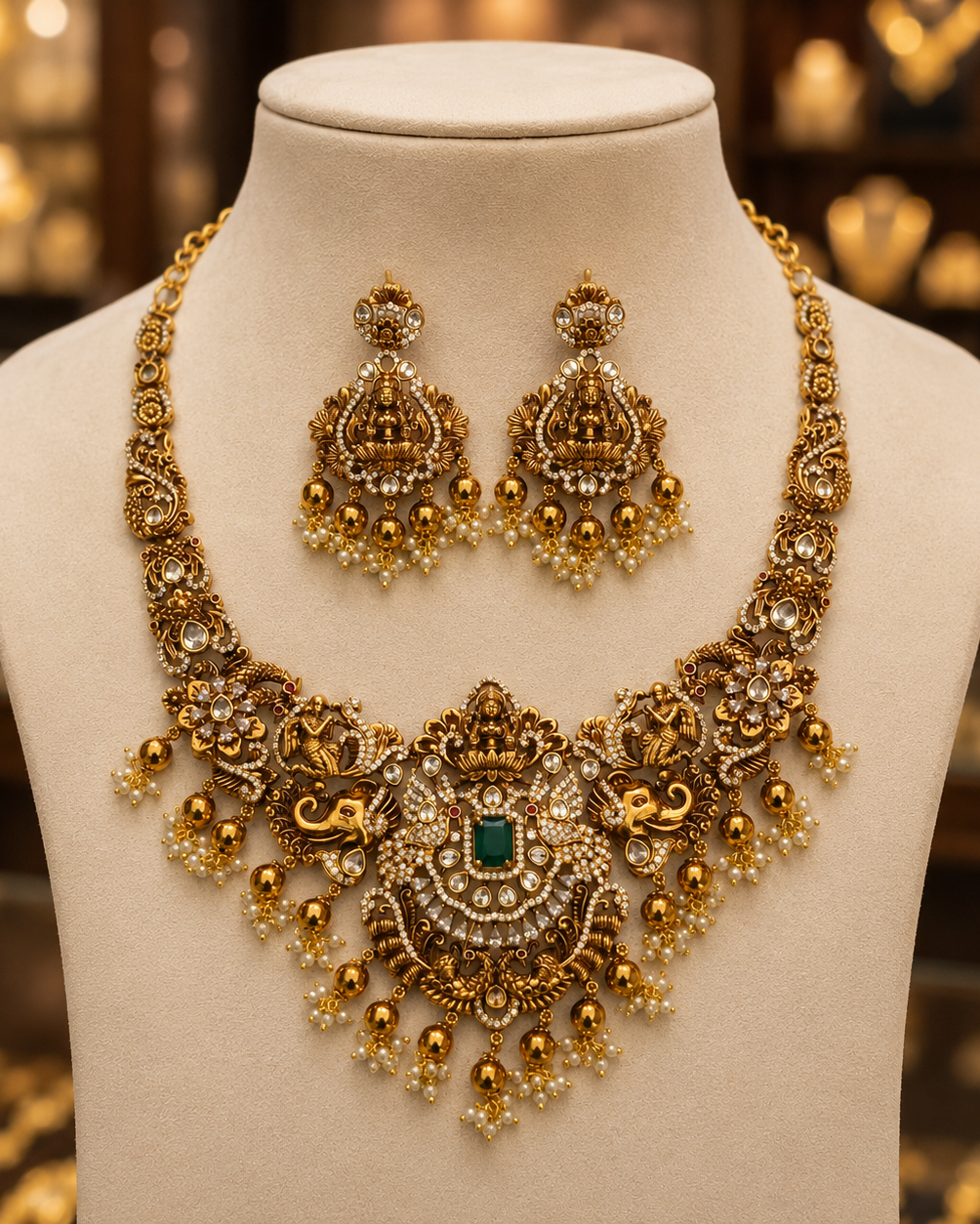 Antique Finish Neckset