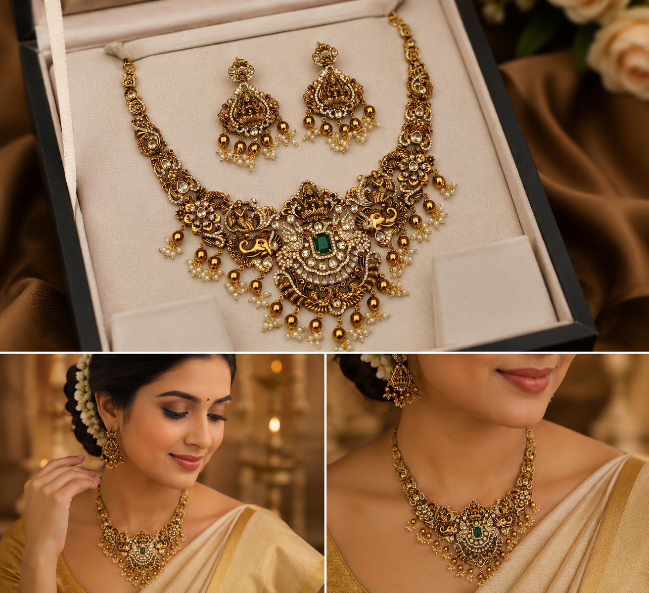 Antique Finish Neckset