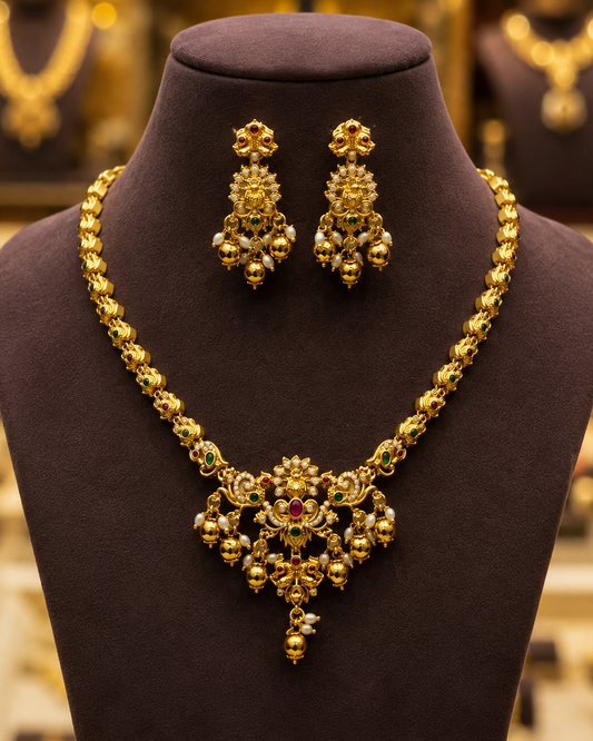 Antique Finish Neckset