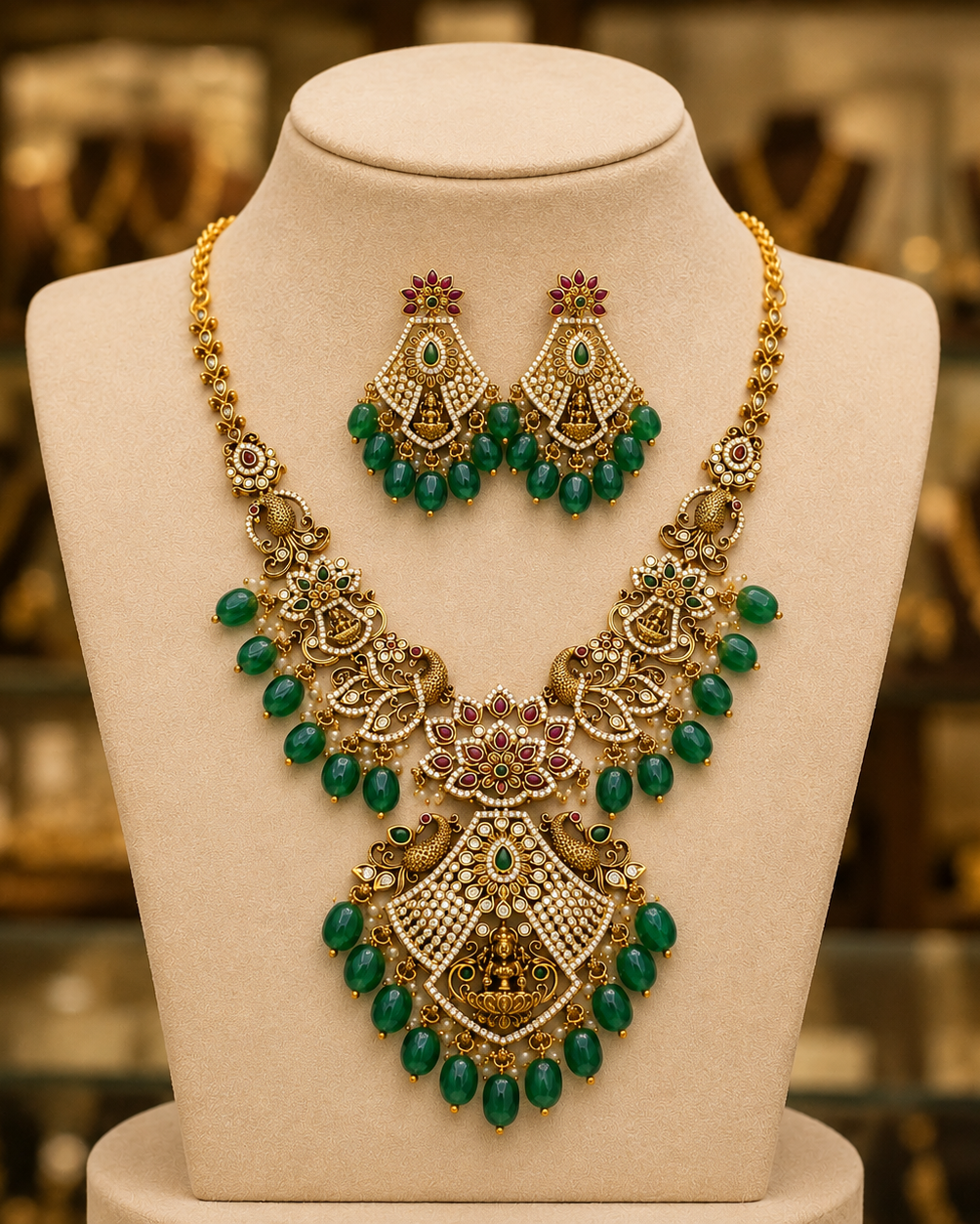 Antique Finish Neckset