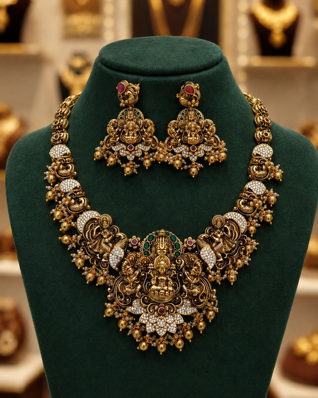 Antique Finish Neckset