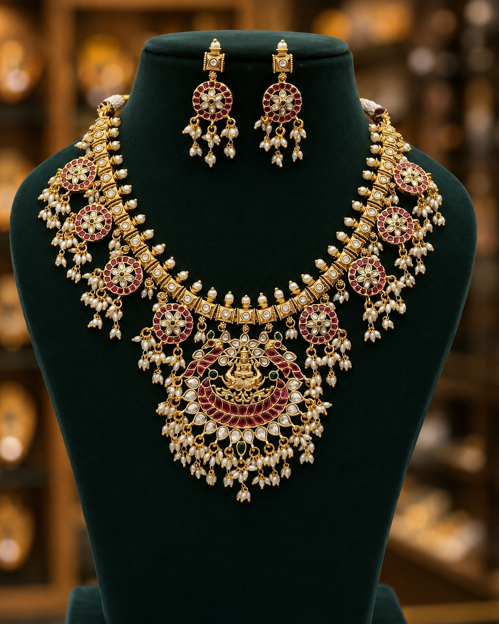 Antique Finish Neckset