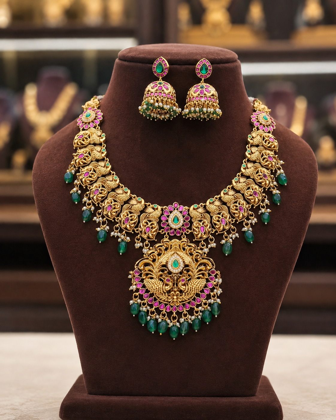 Antique Finish Neckset
