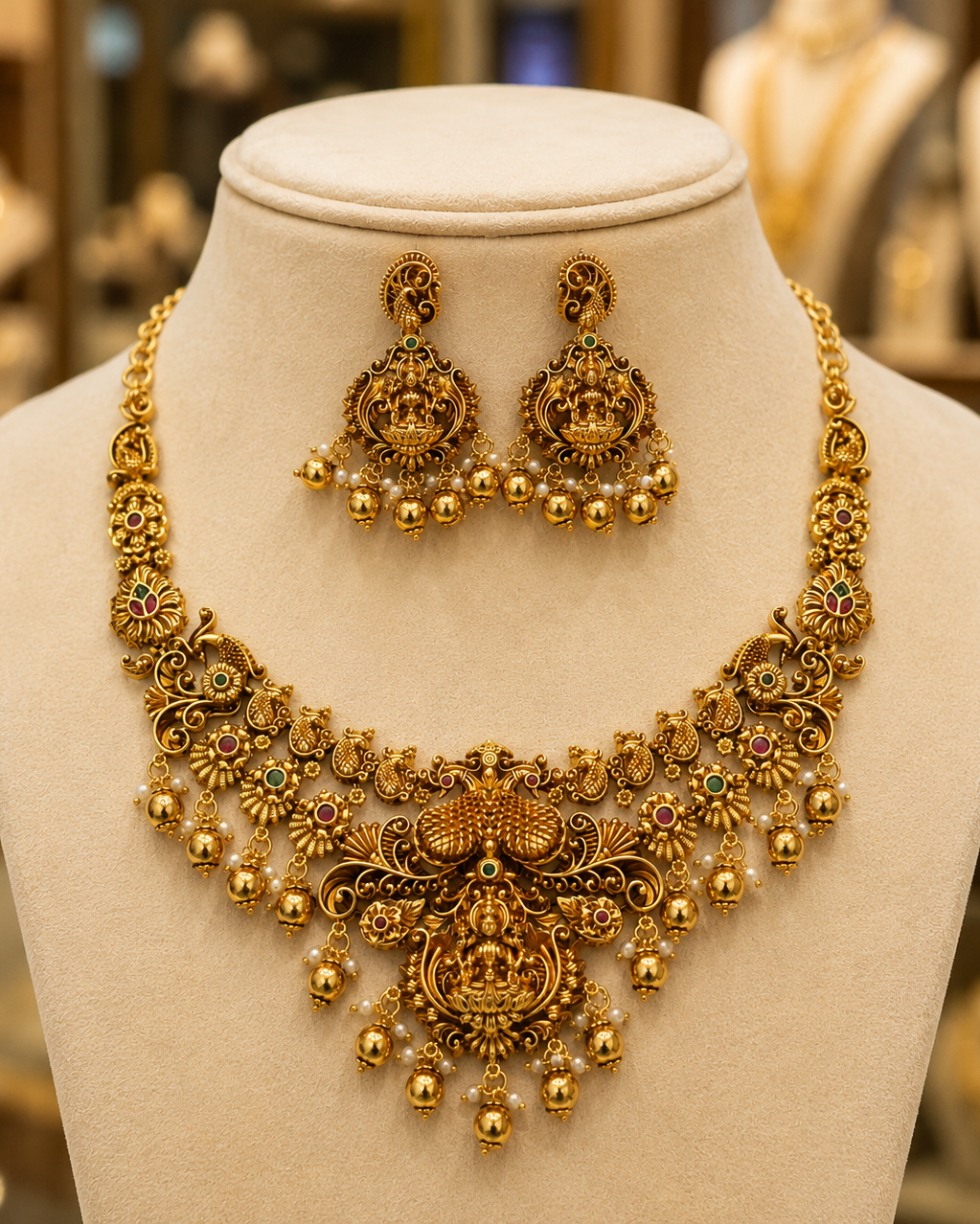 Antique Finish Neckset