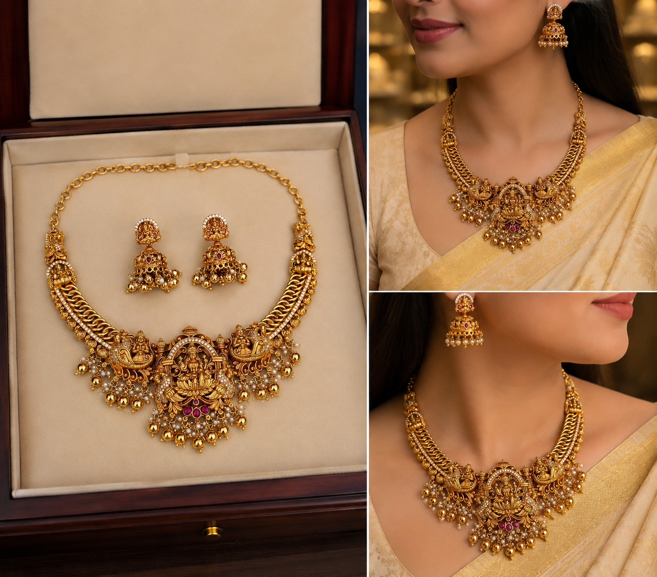 Matte Finish Neckset