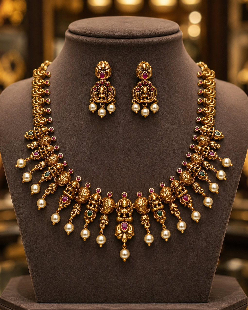 Antique Finish Neckset