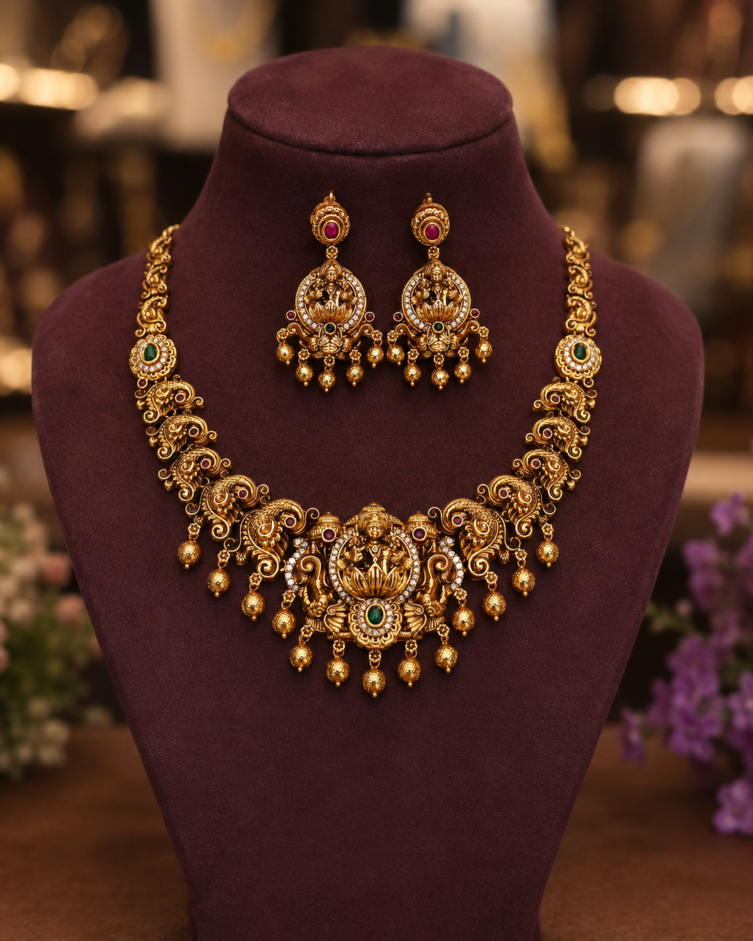Antique Finish Neckset