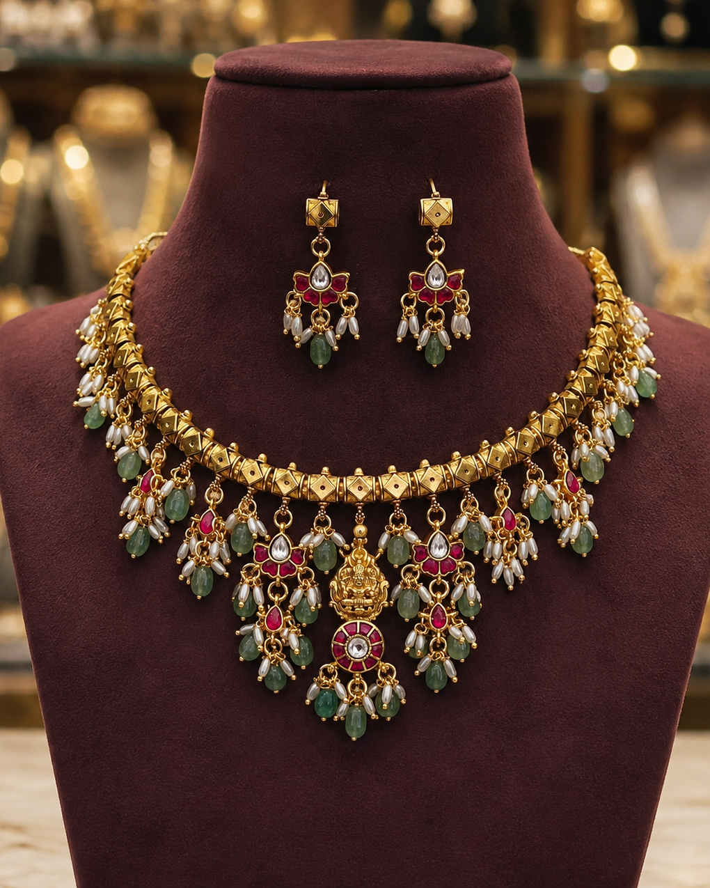 Antique Finish Neckset