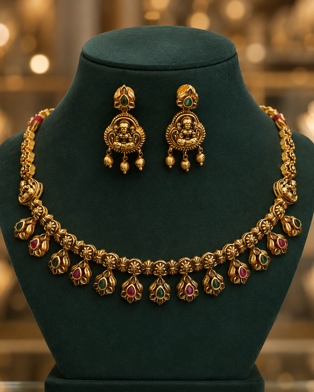 Antique Finish Neckset