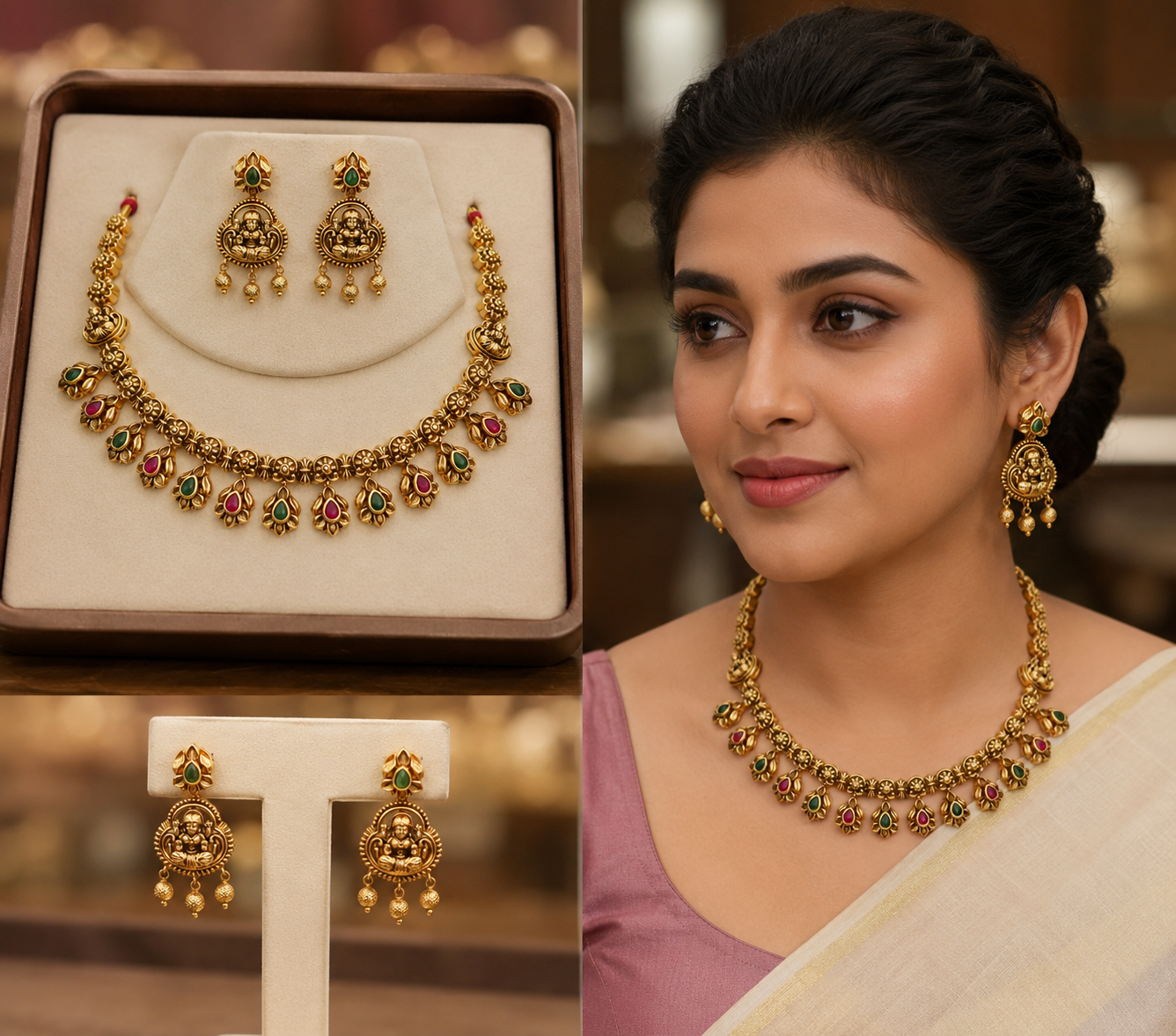 Antique Finish Neckset
