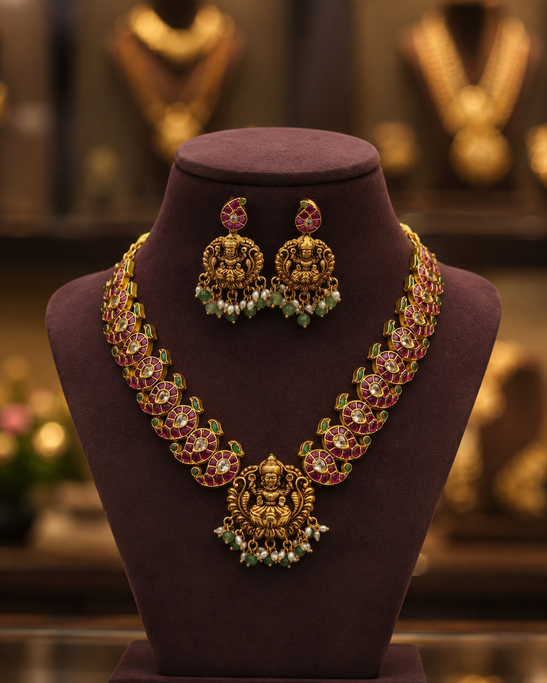 Antique Finish Neckset