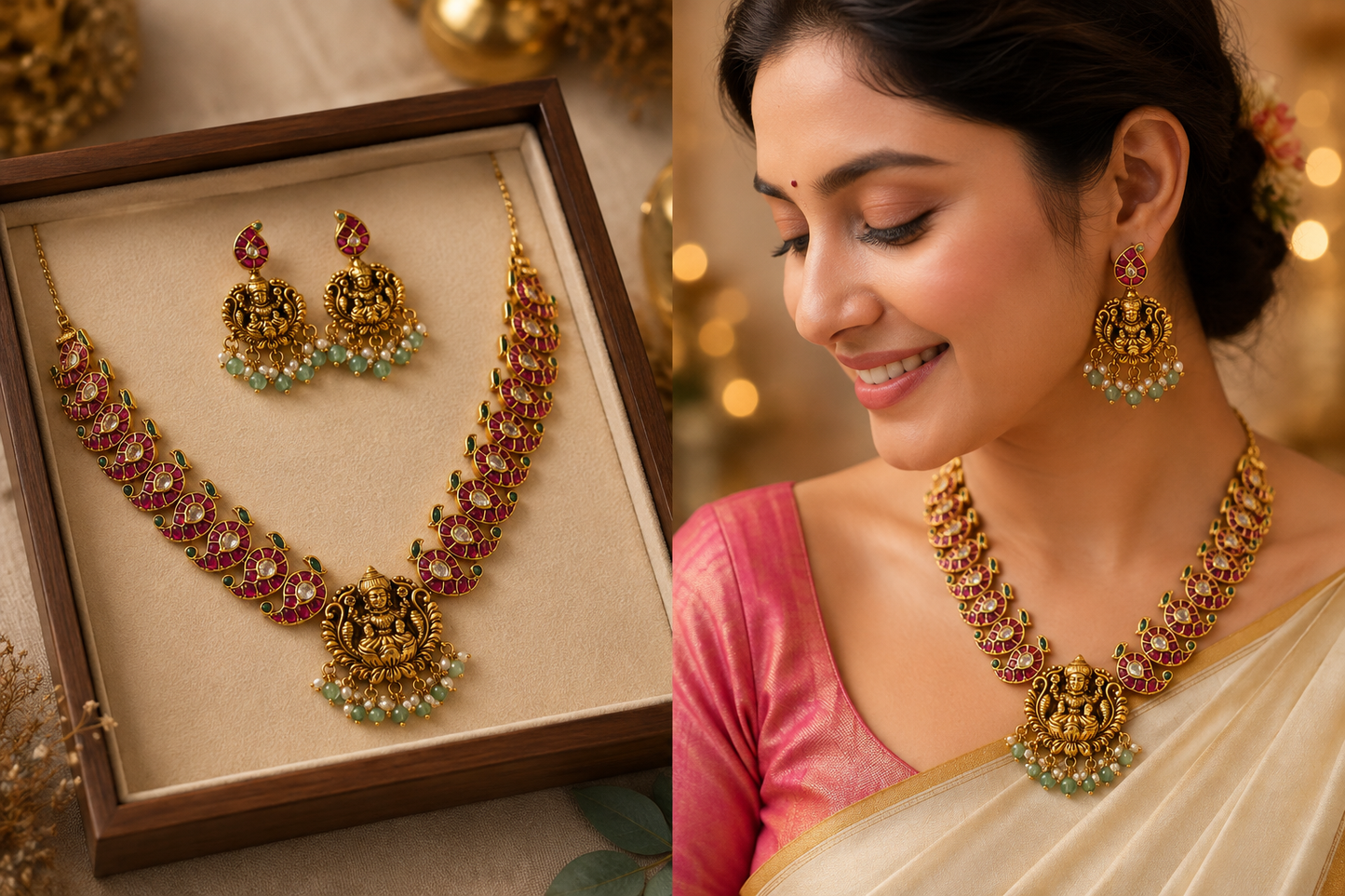Antique Finish Neckset