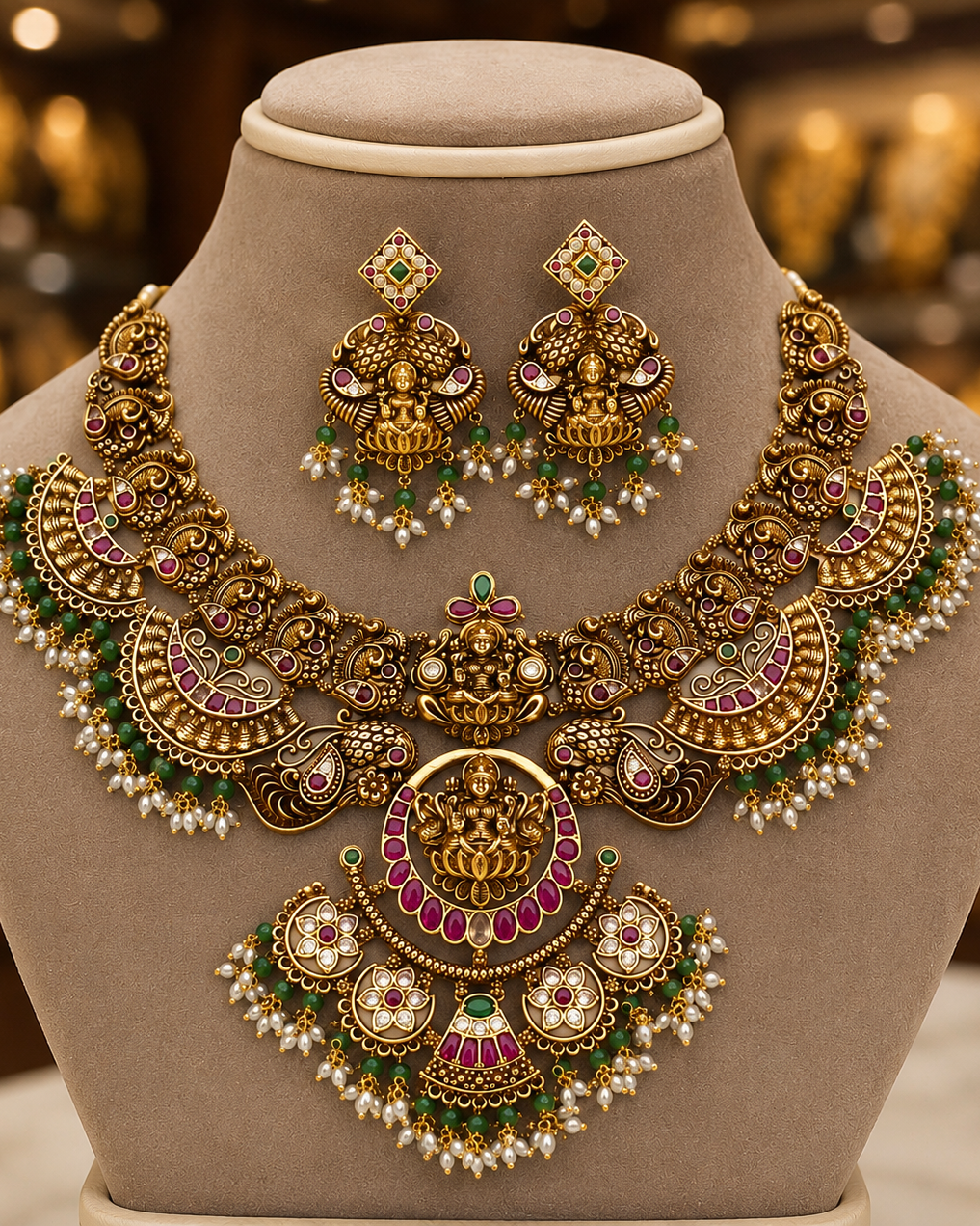 Antique Finish Neckset