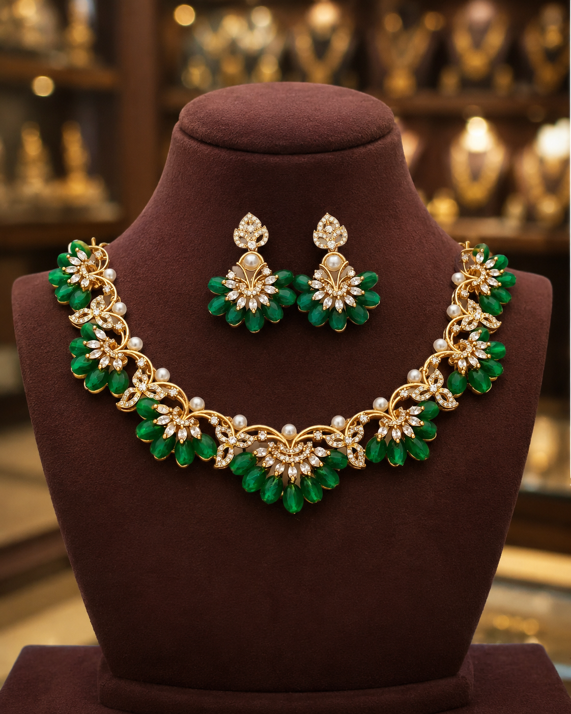 Matte Finish Neckset