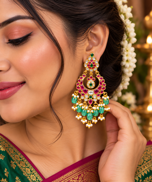 JADAUKUNDAN EARRINGS