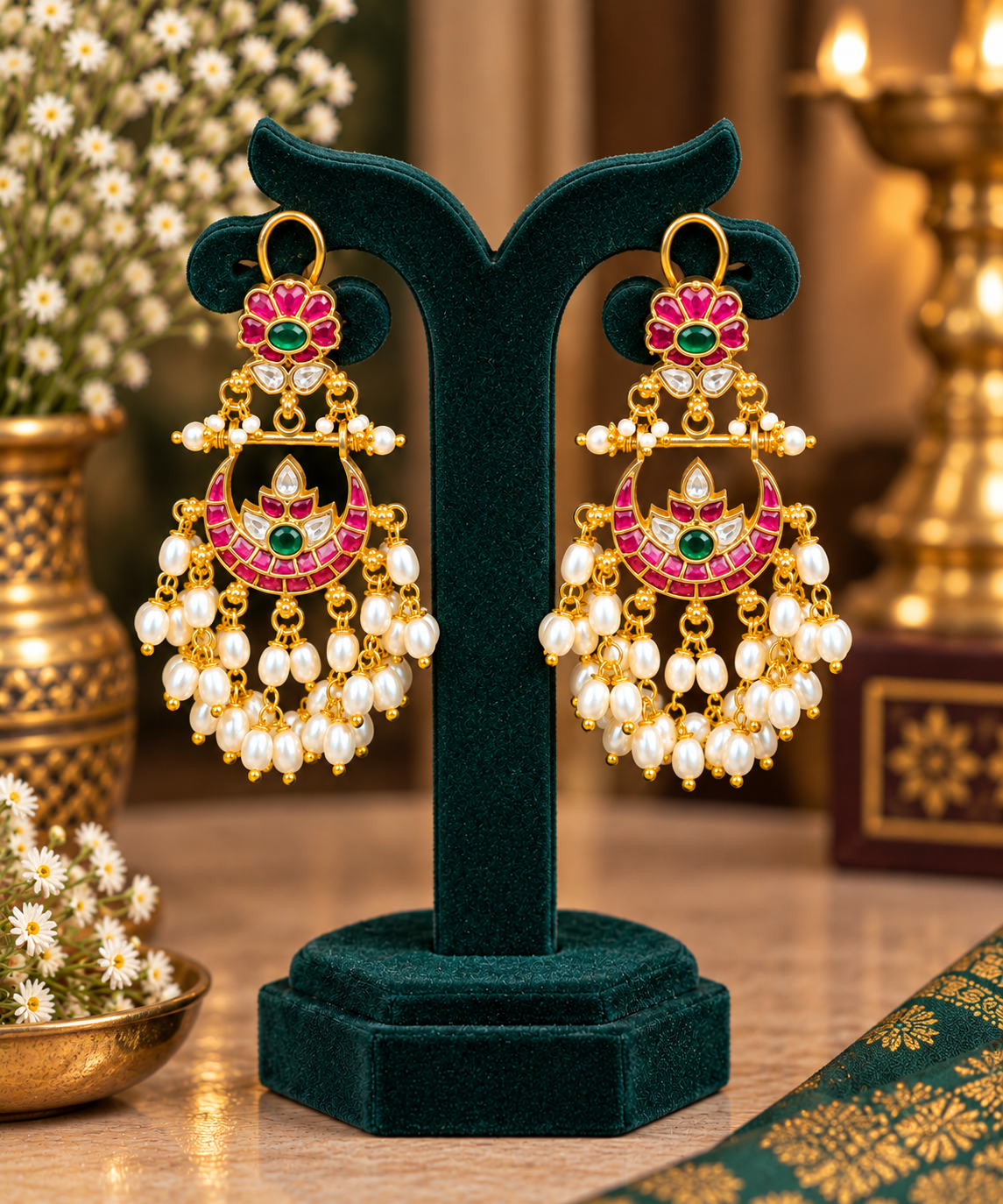 JADAUKUNDAN EARRINGS