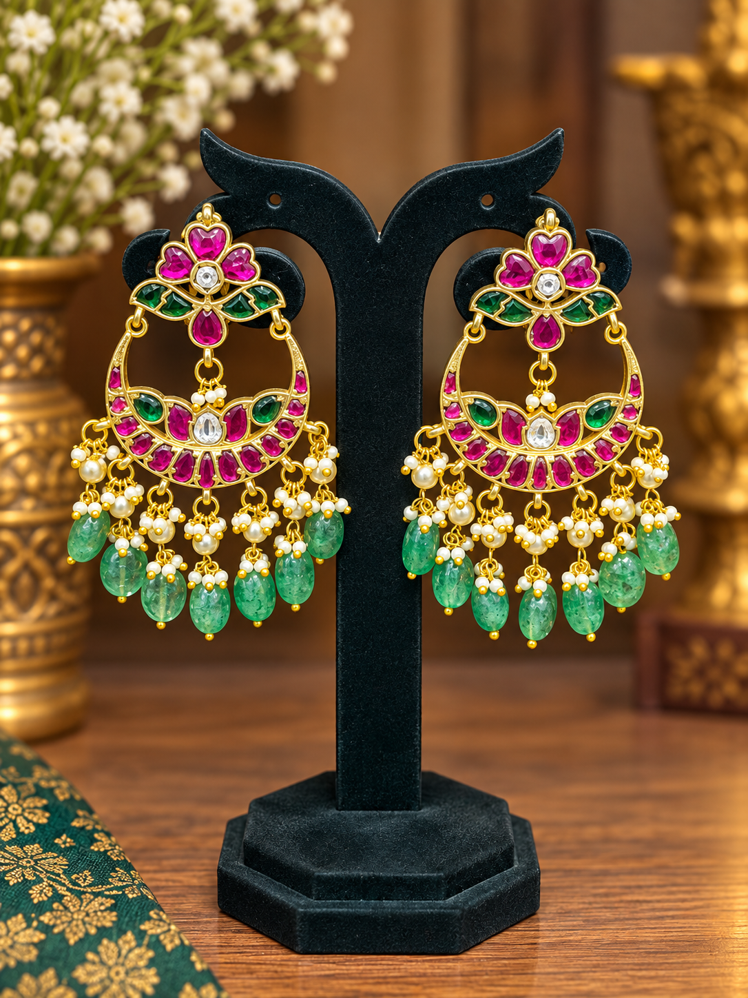 JADAUKUNDAN EARRINGS