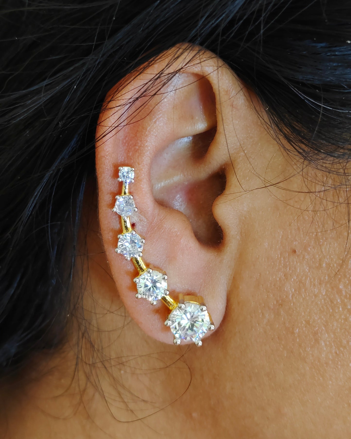 Gold Finish Ear cuffs