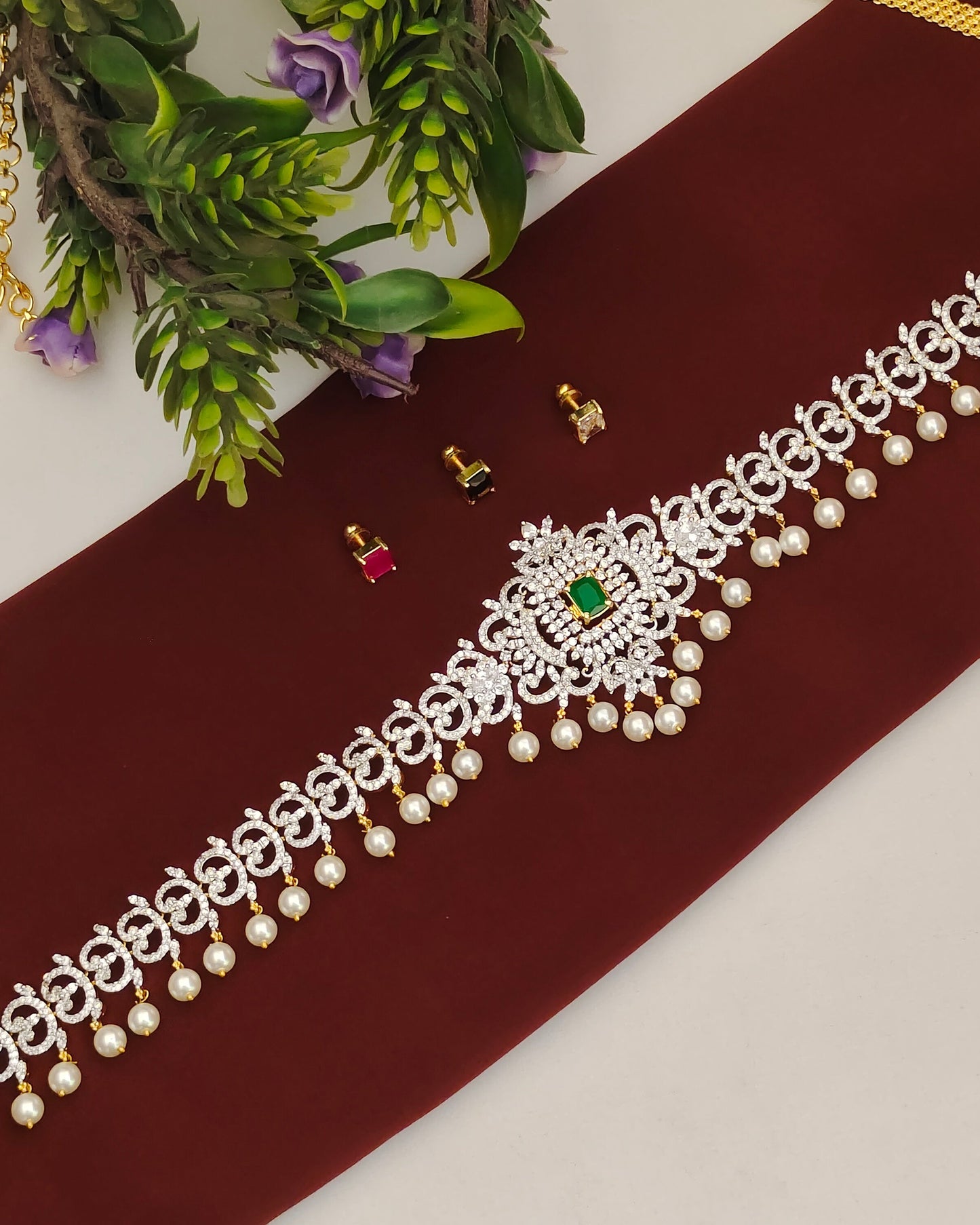 Diamond Finish Hip Chain