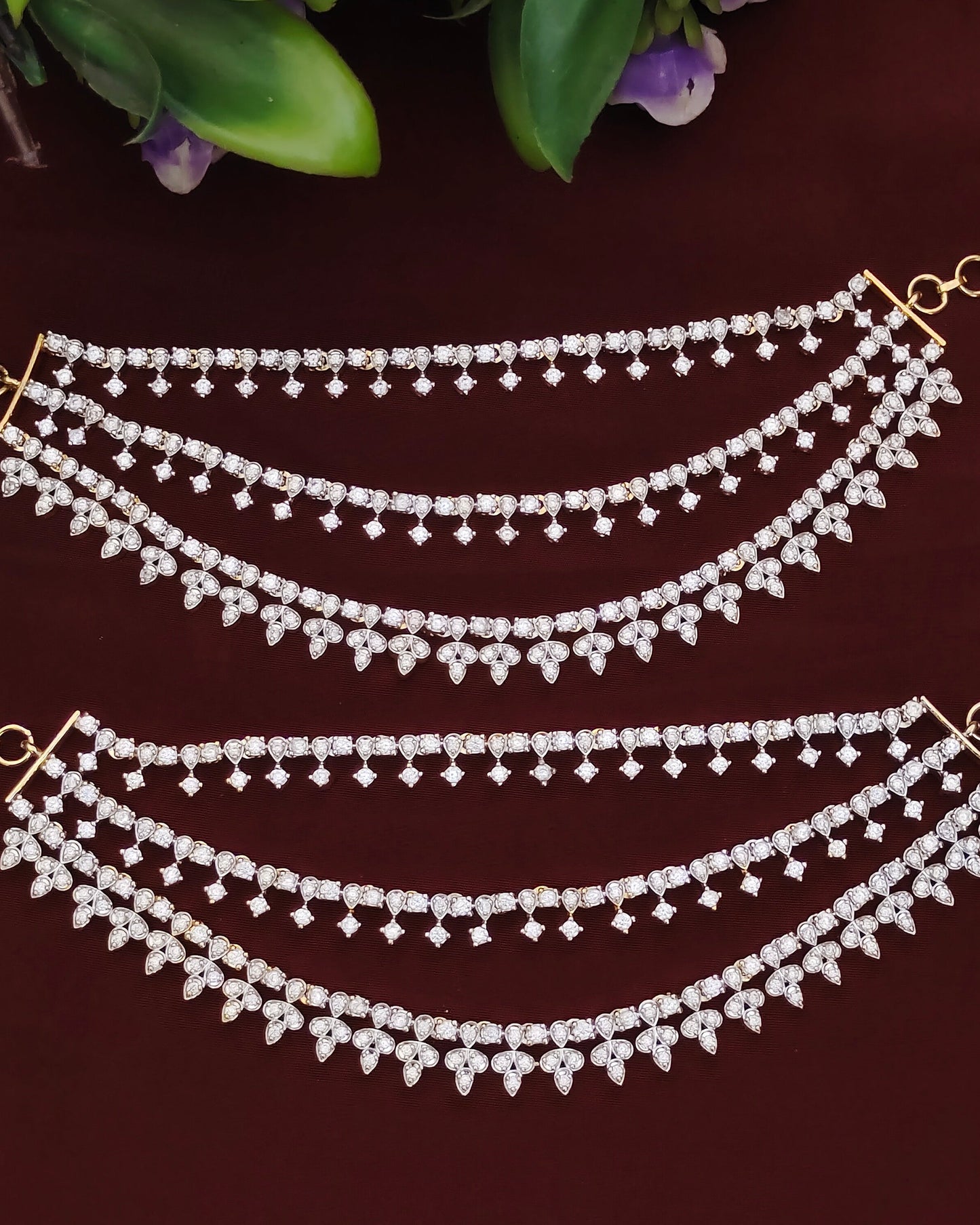 Diamond Finish Ear Accessories